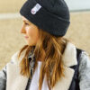 Czapka beanie dla dziecka logo kolorowe "Ciemny szary" Czapka beanie dla dziecka logo kolorowe "Ciemny szary"