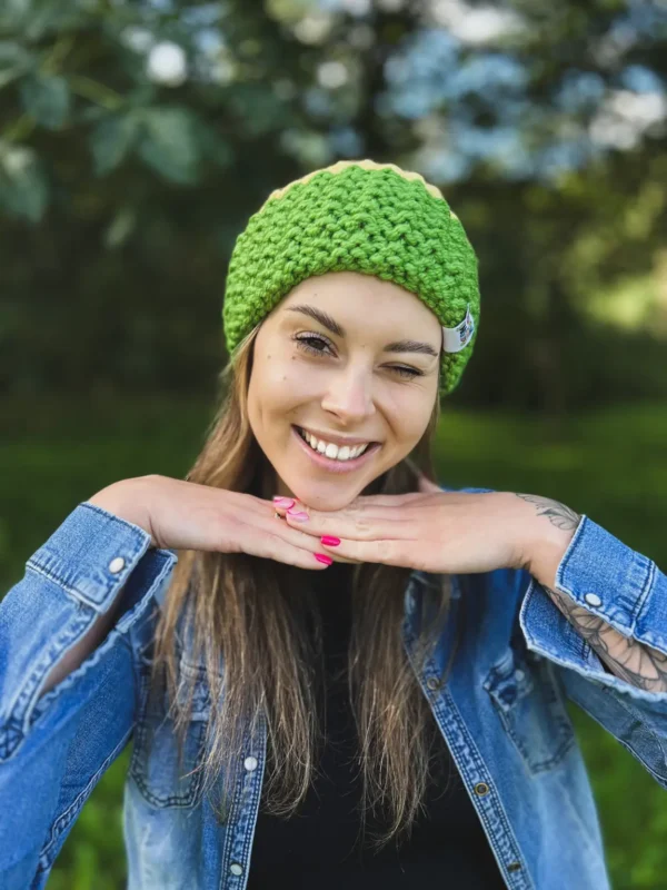 Czapka zimowa slouchy NEVERLAND "Reggae"