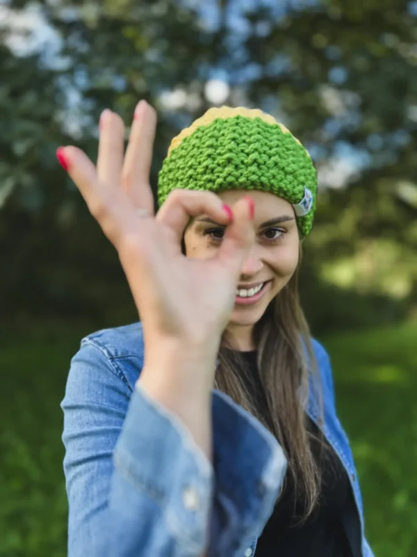 Czapka zimowa slouchy NEVERLAND "Reggae"