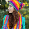Czapka zimowa slouchy NEVERLAND "Reggae"
