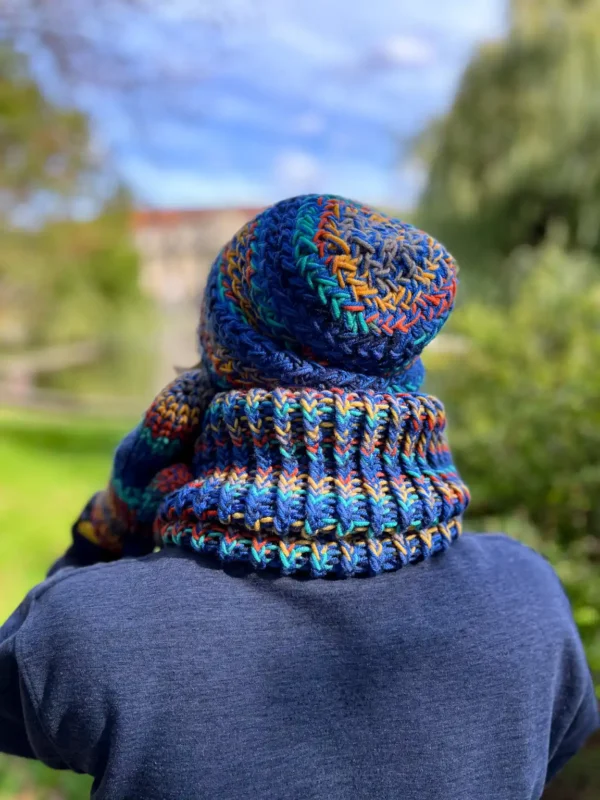 Męska czapka MERINO 50% "Górski potok" EXPLORER
