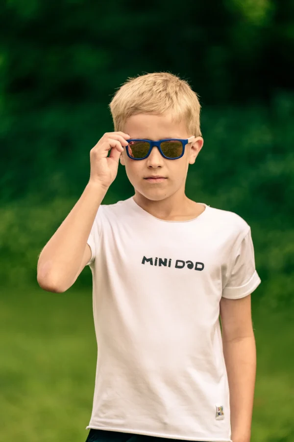 Koszulka dziecięca biała Mini DAD Koszulka dziecięca biała Mini DAD