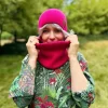 Bawełniany komin "Malina" Bawełniany komin "Malina"