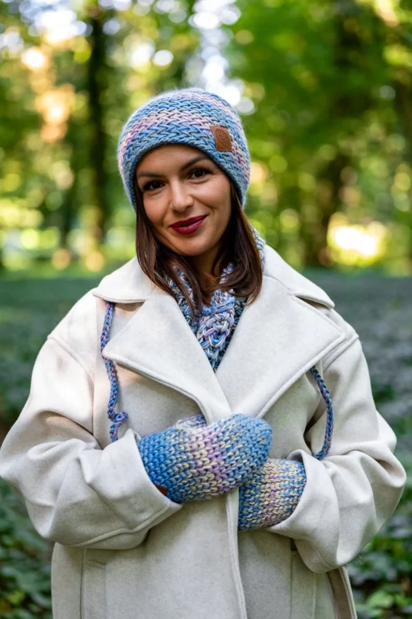 Czapka MERINO 100% Explorer "Pastele"