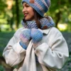 Mały komin MERINO 100% "Pastele"