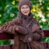 Czapka MERINO Explorer "Brązowy"