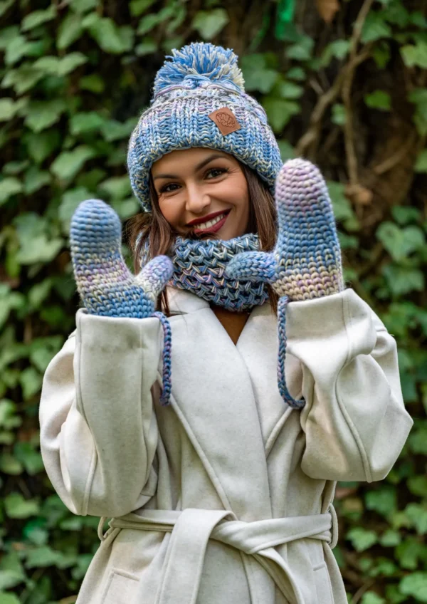 Rękawiczki MERINO 100% "Pastele"