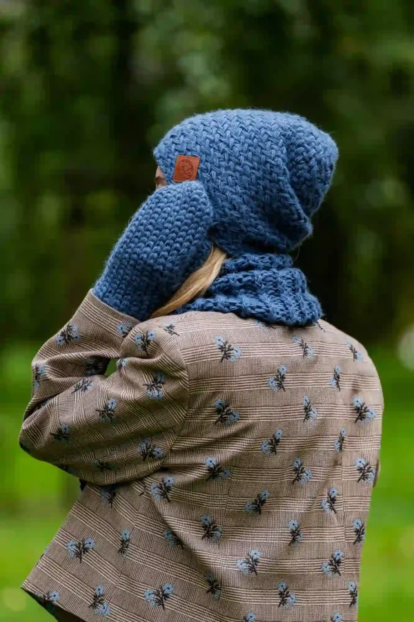 Czapka MERINO Explorer "Ciemny niebieski"