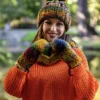 Rękawiczki MERINO 100% "Kolory"