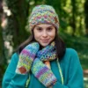 Rękawiczki MERINO 100% "Cukierki"