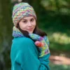 Rękawiczki MERINO 100% "Cukierki"