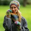 Mały komin MERINO 100% "Cukierki"